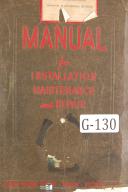 Gisholt-Gisholt Operation Maint Set-Up Type S Balancing Machine Manual-Type S-01
